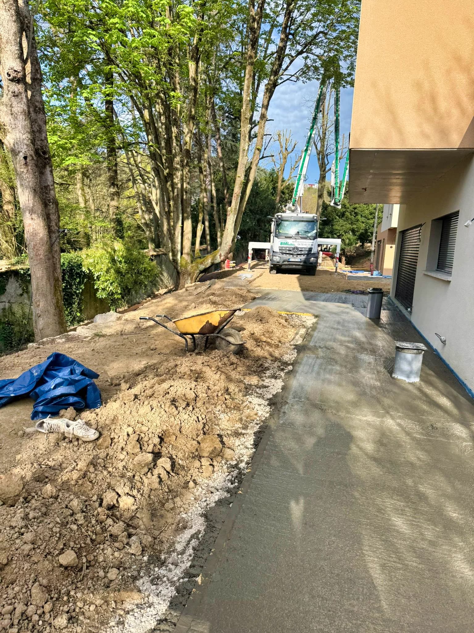Terrassement de grande ampleur — Dardilly